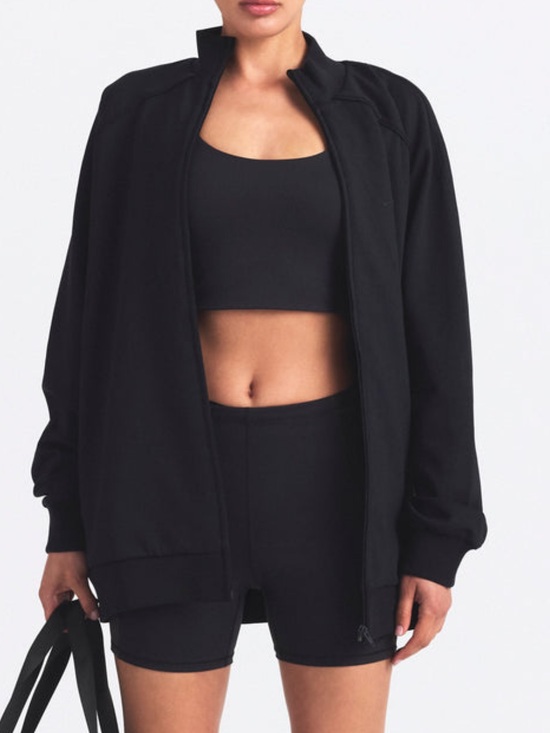SKIMS Jackets & Blazers - Nike Skims Matte Tricot Oversized Track Jacket NWT